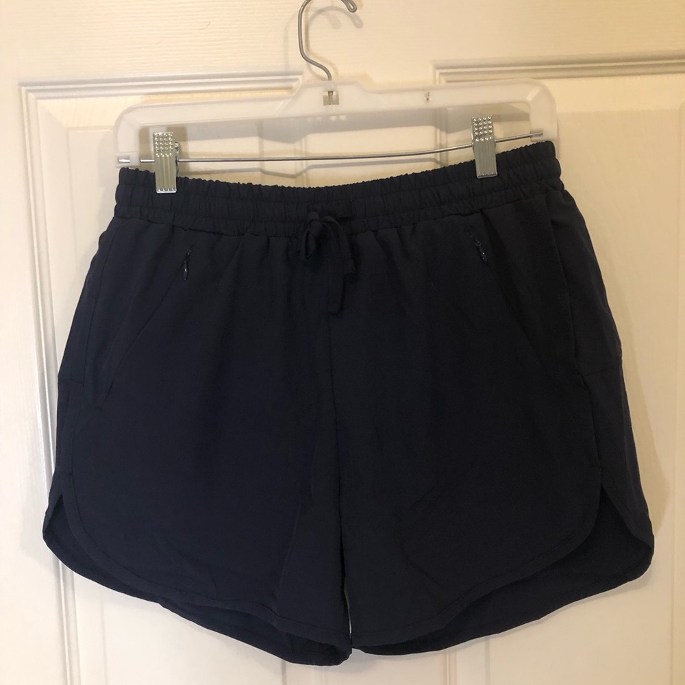 Amazon Women's Navy Drawstring Athletic Shorts